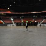 Forest National, tournage de Sur les Traces de Claude François, Photo : Nicky Depasse