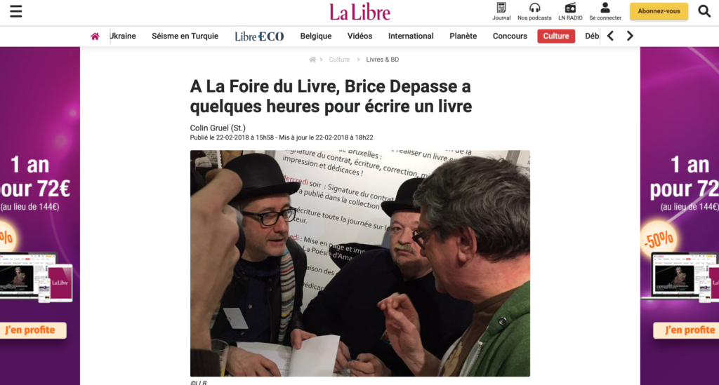 LIBRE BELGIQUE FDL 2018
