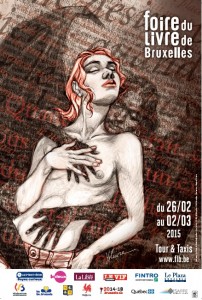 affiche foire du livre 2015