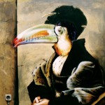 DavidP._Toucan Castiglione-100X100-Technique mixte sur toile-2000