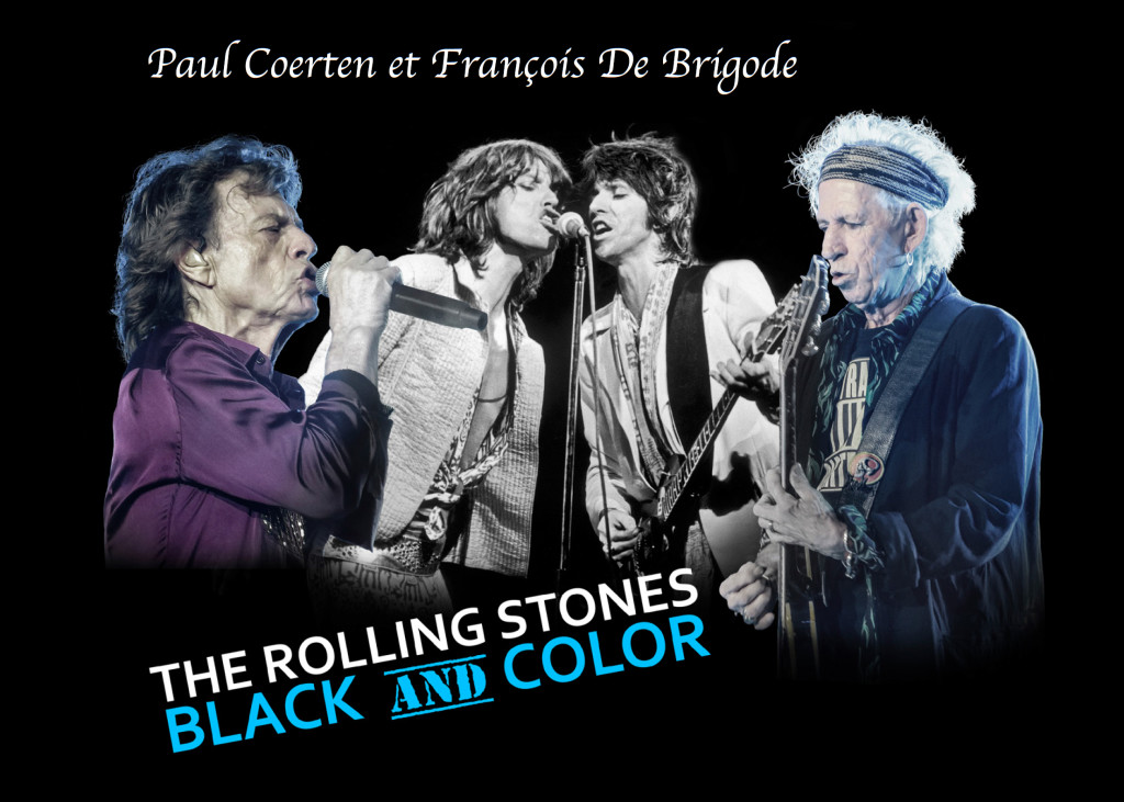 Black and Color Rolling Stones - Paul Corten et François De Brigode