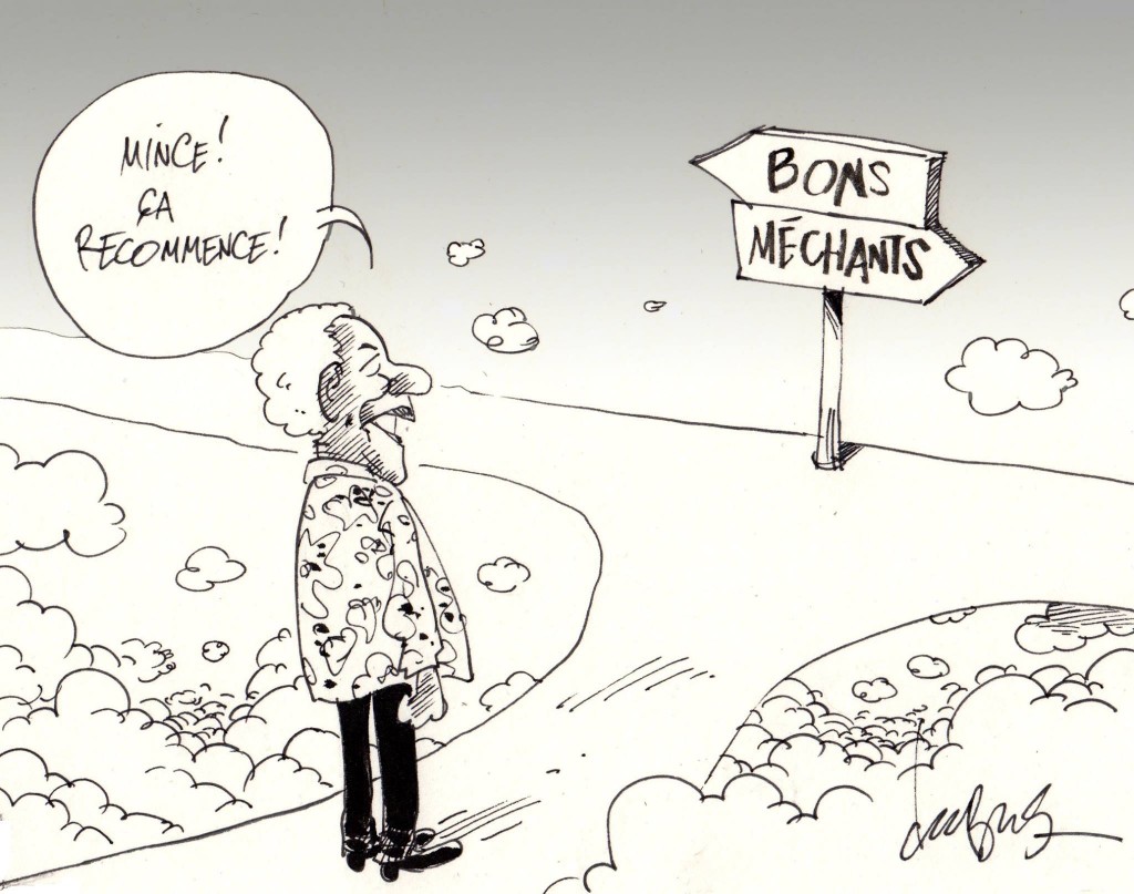 Encore un dessin en noir et blanc