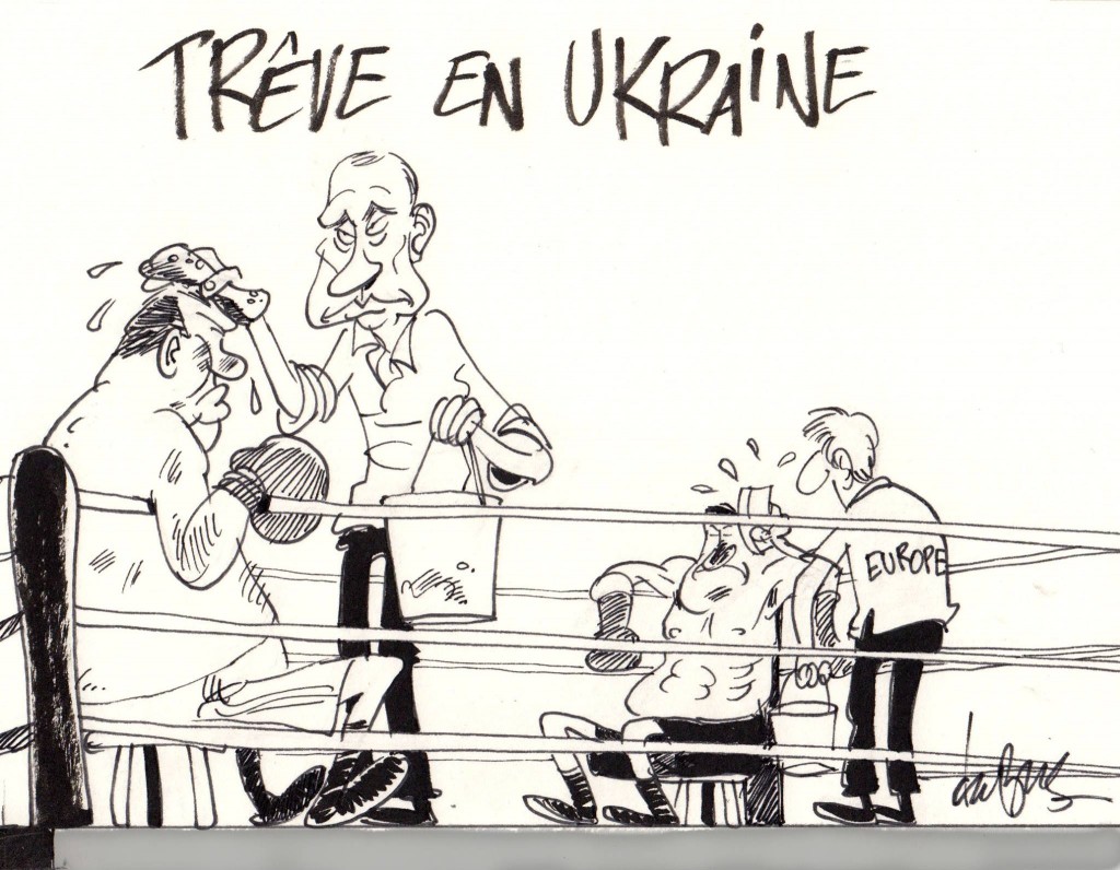 Attention, verglas en Ukraine