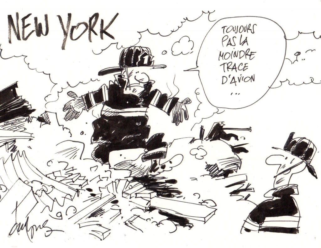 Il n'est pas là non plus