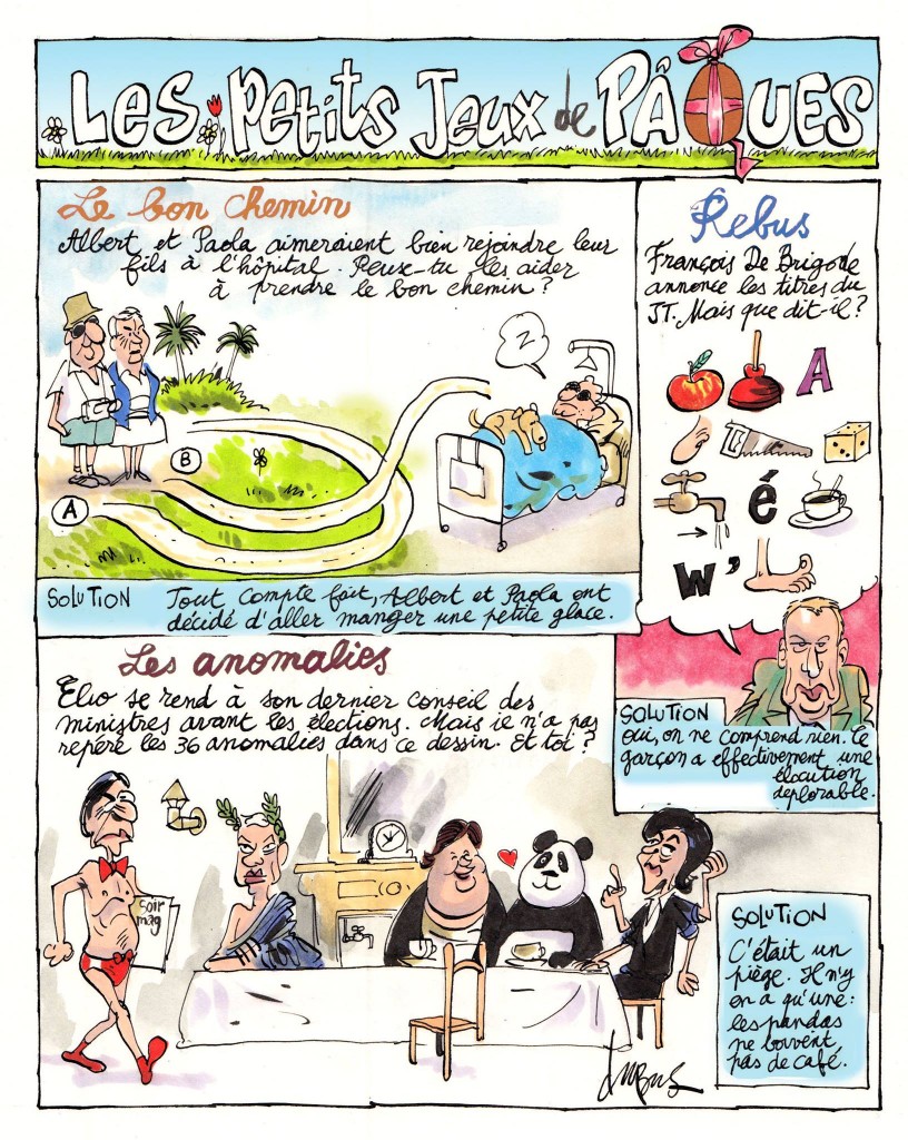 Allez... un peu de détente pour finir les vacances.