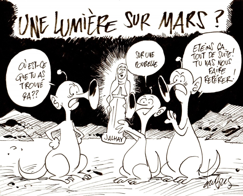 Mars, une planète vierge ?