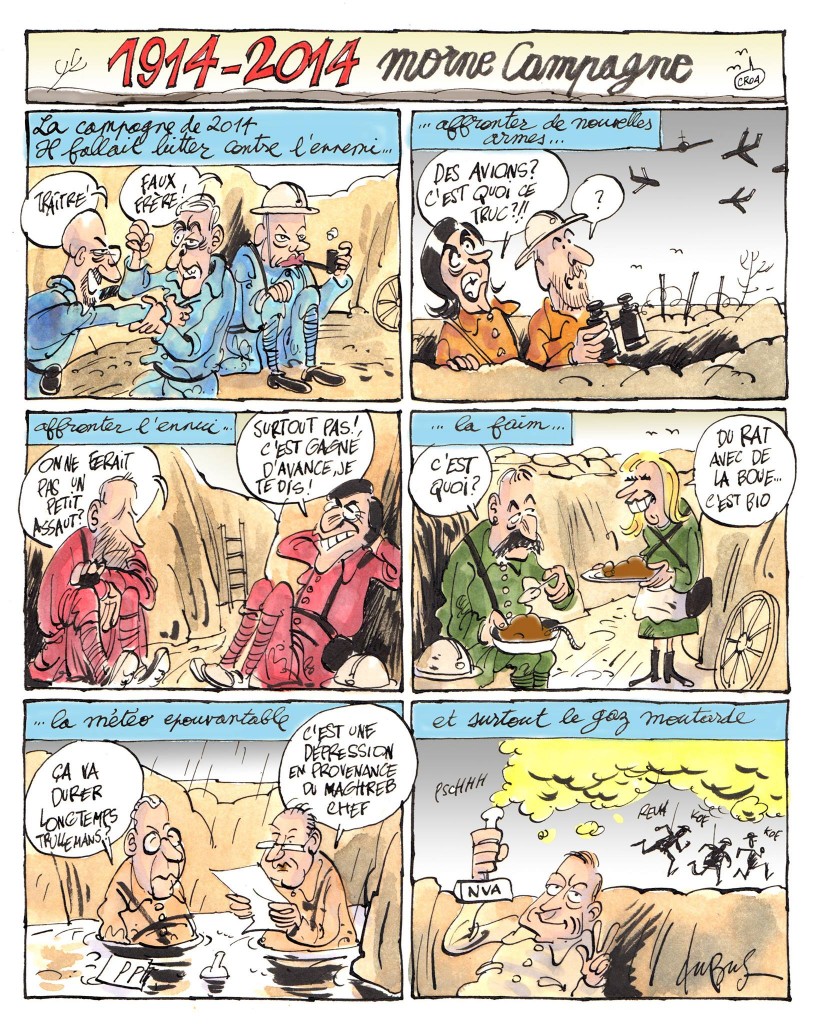 Hommage aux poilus (et aux poilues)