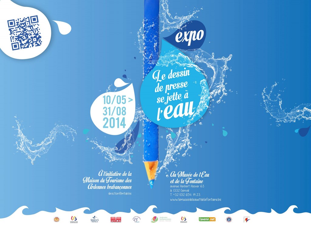 Vous aimez le dessin de presse, et la problématique de l'eau vous interpelle ? Venez découvrir cette exposition exceptionnelle au Musée de l'Eau et de la Fontaine de Genval !
