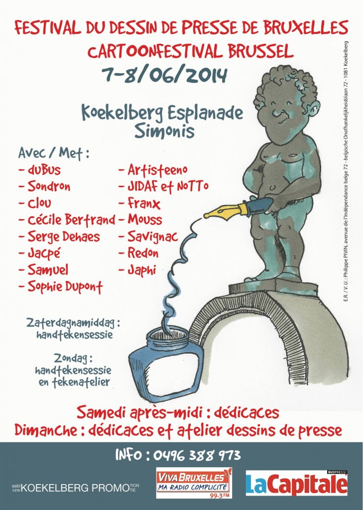 Festival du Dessin de Presse de Bruxelles