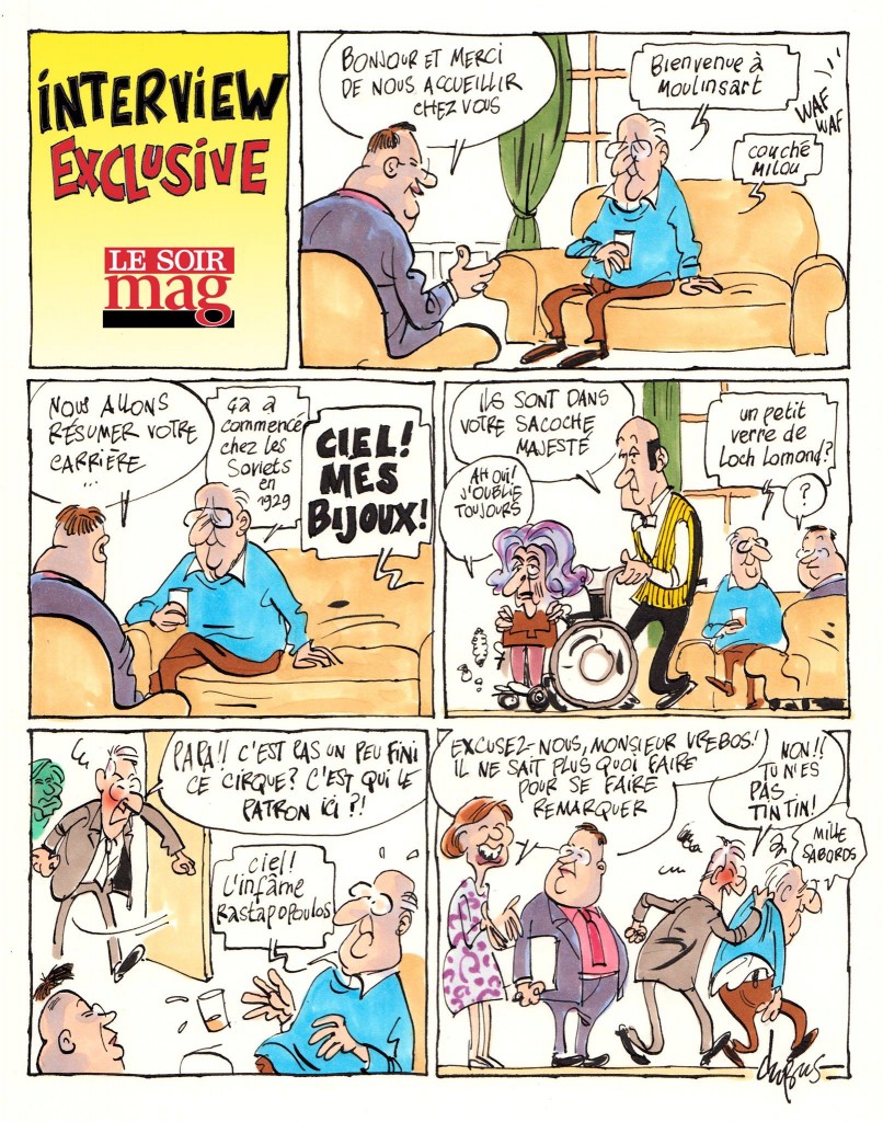 Les aventures de Tintin et le Mystère du Poulet-Compote. Suite et fin.
