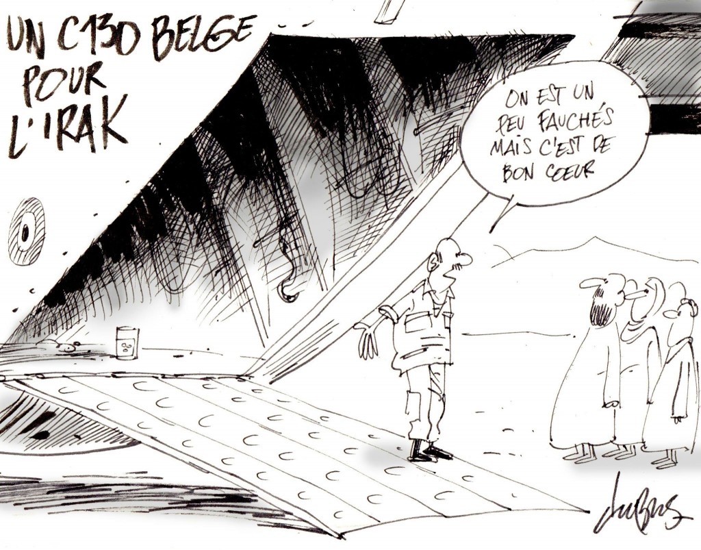 Tenez bon, les gars. On arrive !