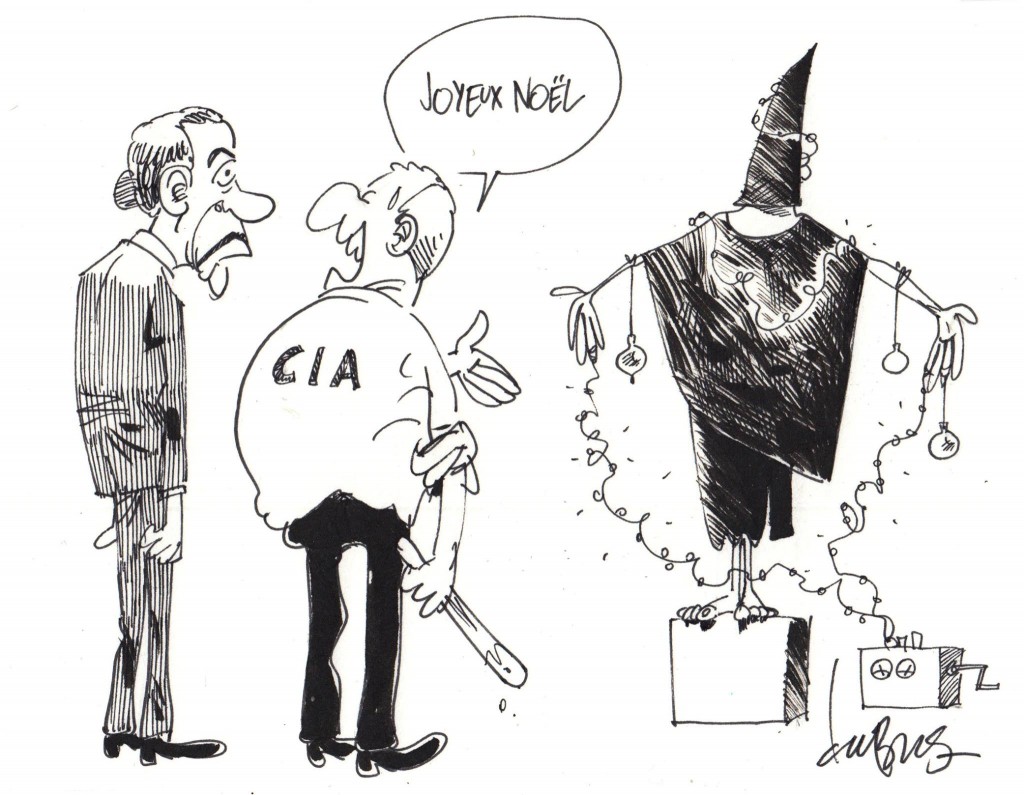 Donc la CIA torture un peu.  Etonnant.