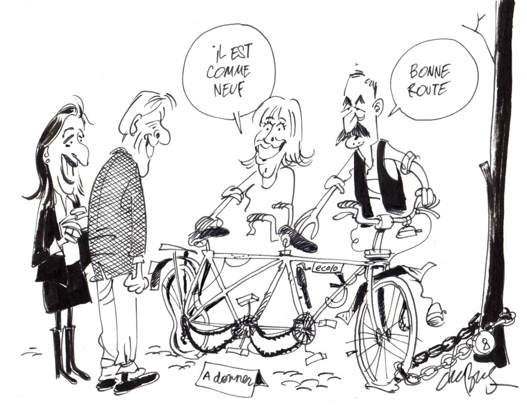 La saison cycliste est (t)ou(te)verte