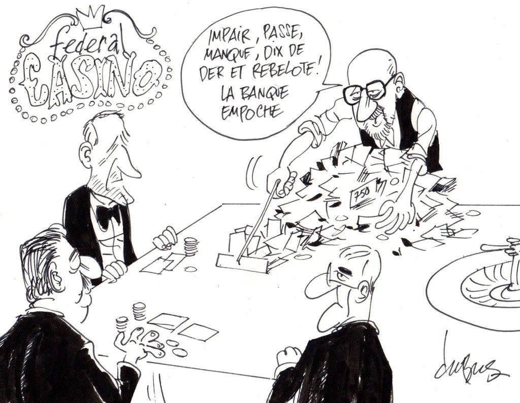 Rien ne va plus (ce qui est quand même une drôle d'expression, quand on y réfléchit)