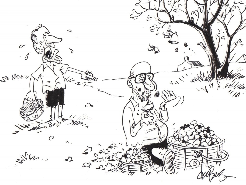 Le vilain garnement !