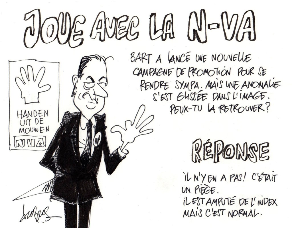 La main aux urnes