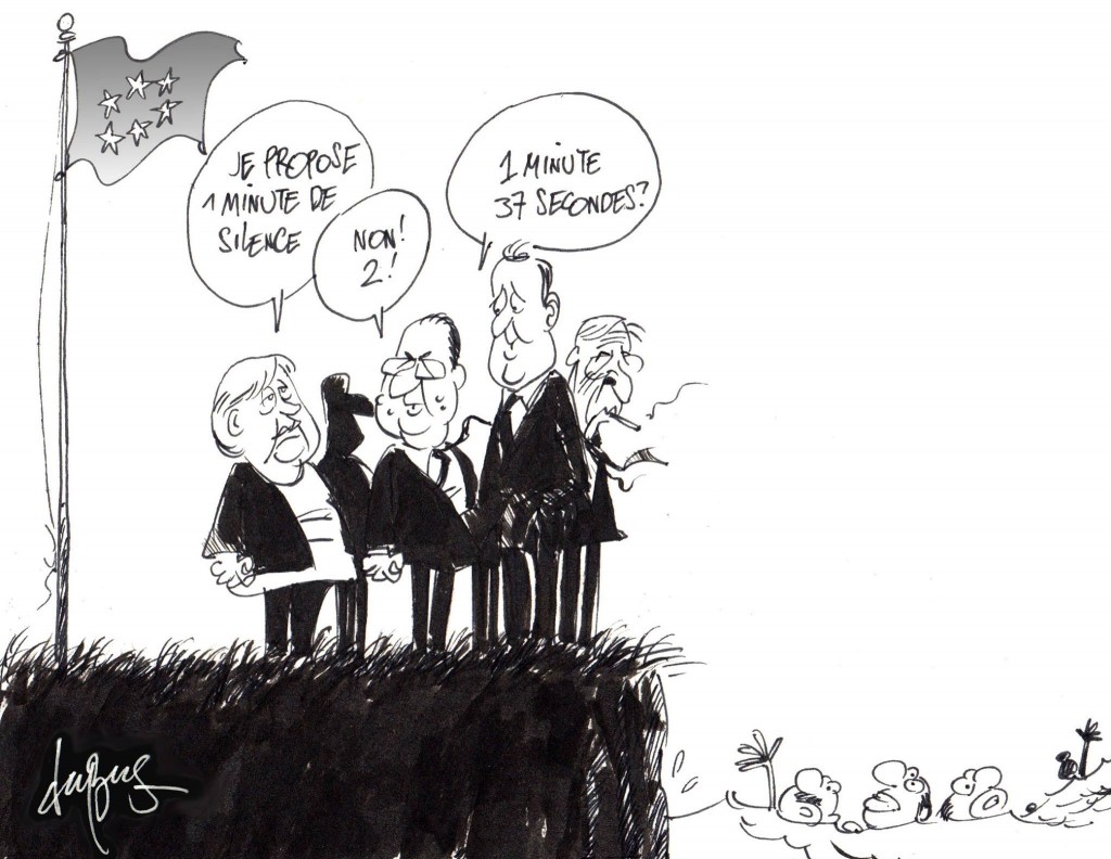 L'Europe va agir fermement.