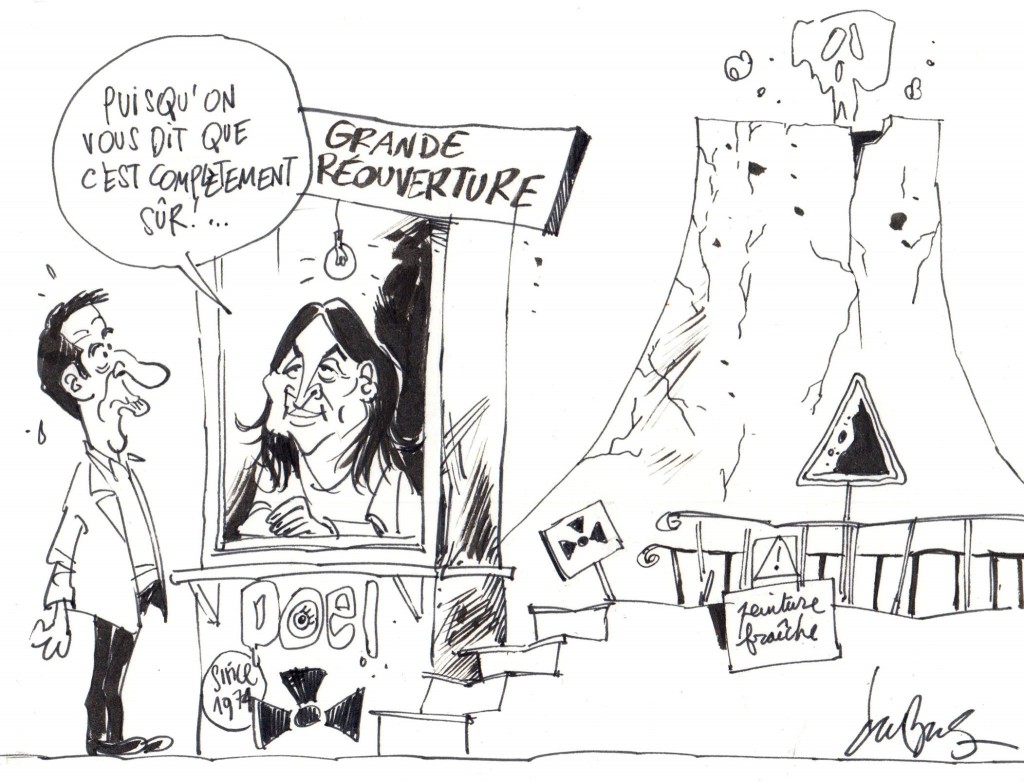 Marie-Christine Marghem: une fissure et certaine.