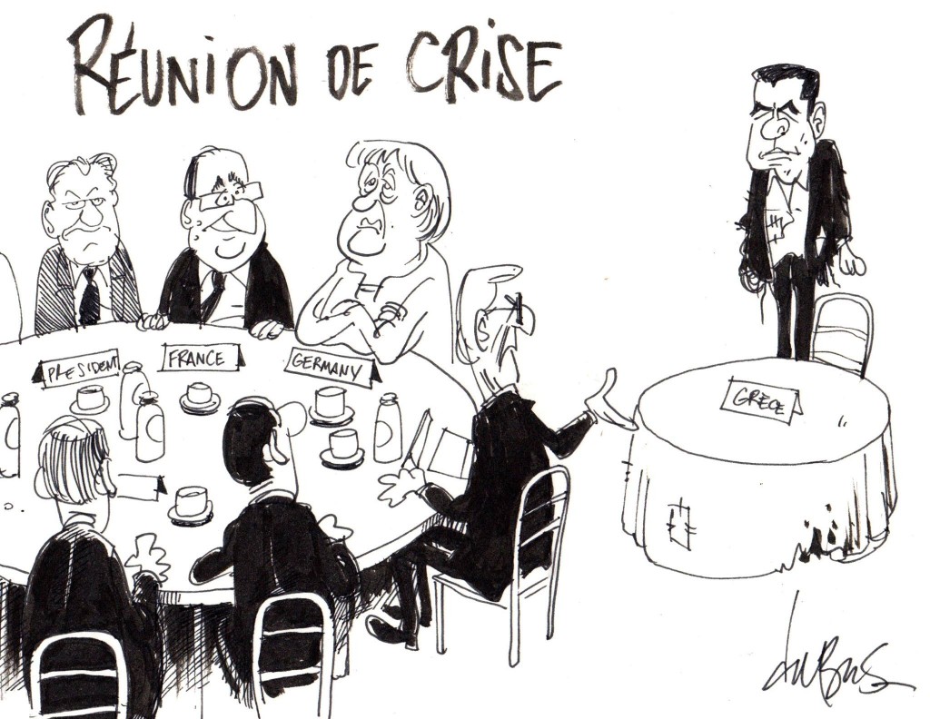 La dernière sortie de l'Evzone euro.