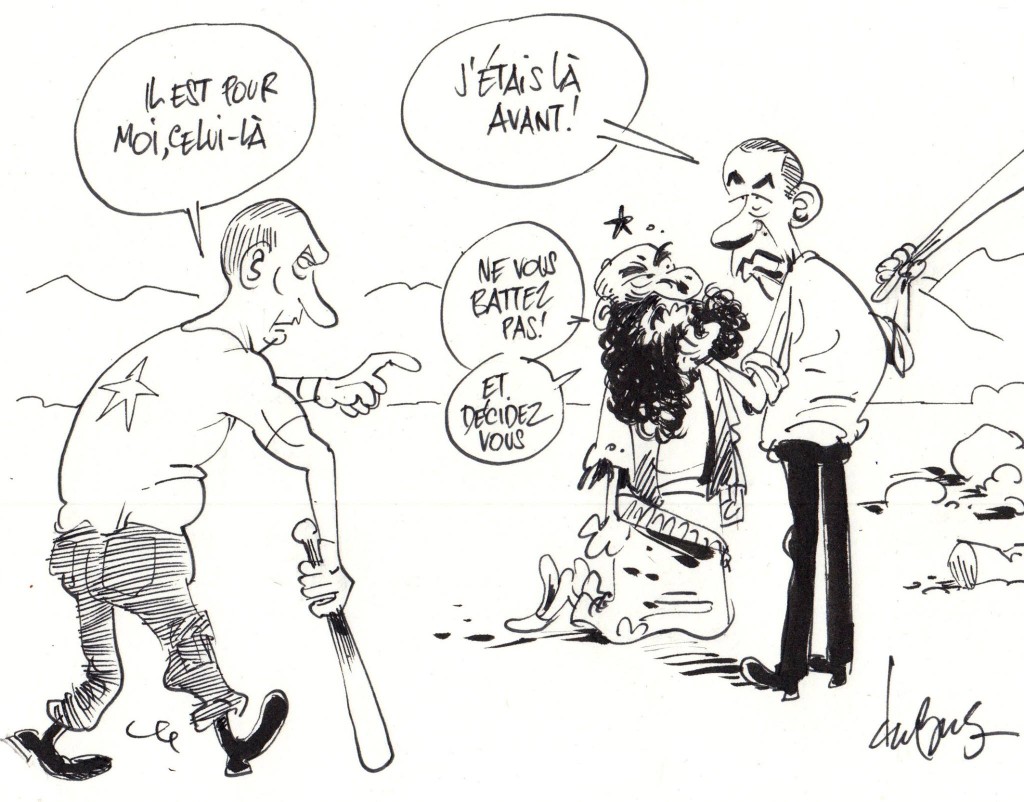 C'est l'ouverture de la chasse.