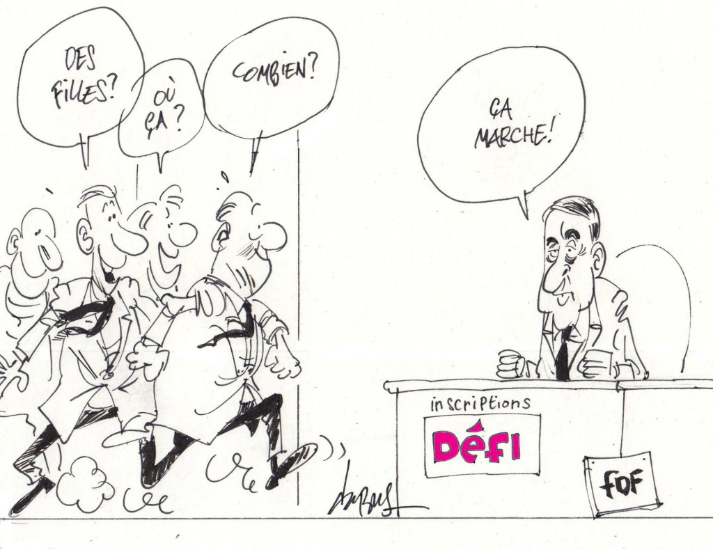 Le dessin qui aurait dû faire sourire aujourd'hui.  (je vous le mets quand même, c'est pour pas gâcher)
