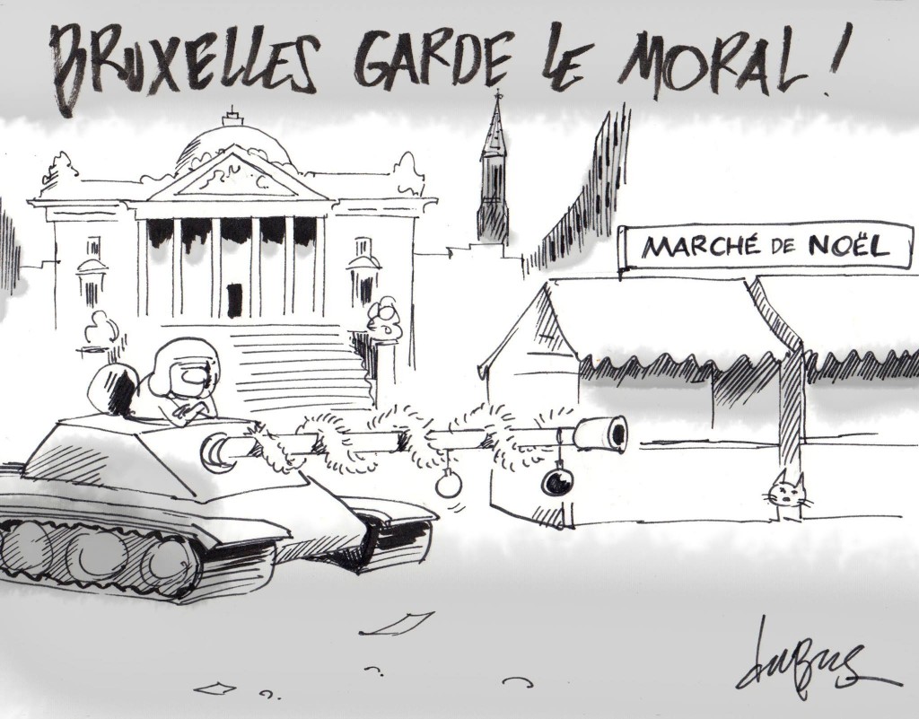Bruxelles a survécu aux promoteurs.  Elle survivra aux terroristes.