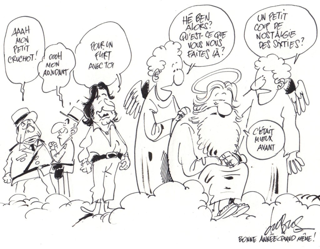 Michel & Michel.  A la place de Sardou, je me ferais du souci.