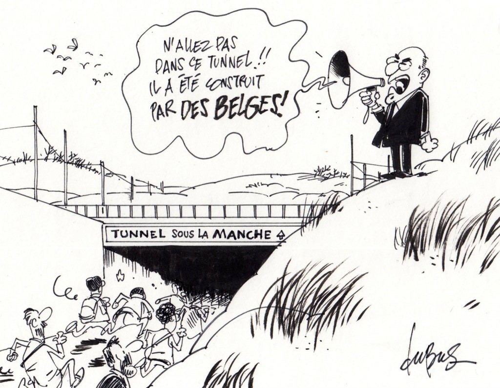 Les migrants font la manche