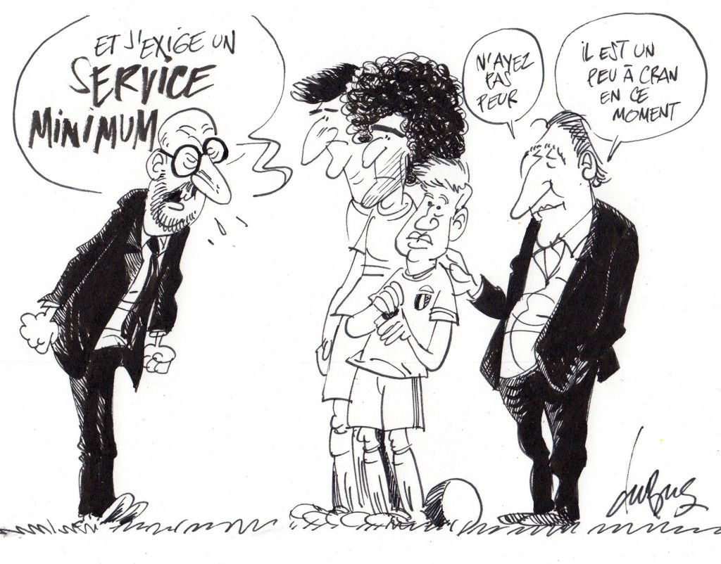 Marque ou grève (ce titre est pourri, je sais)