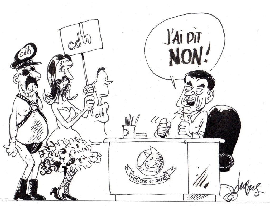 "Je veux bien envoyer un char à la Pride, mais ce sera un char d'assaut" Benoît Lutgen
