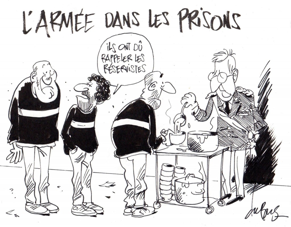L'armée dans les prisons