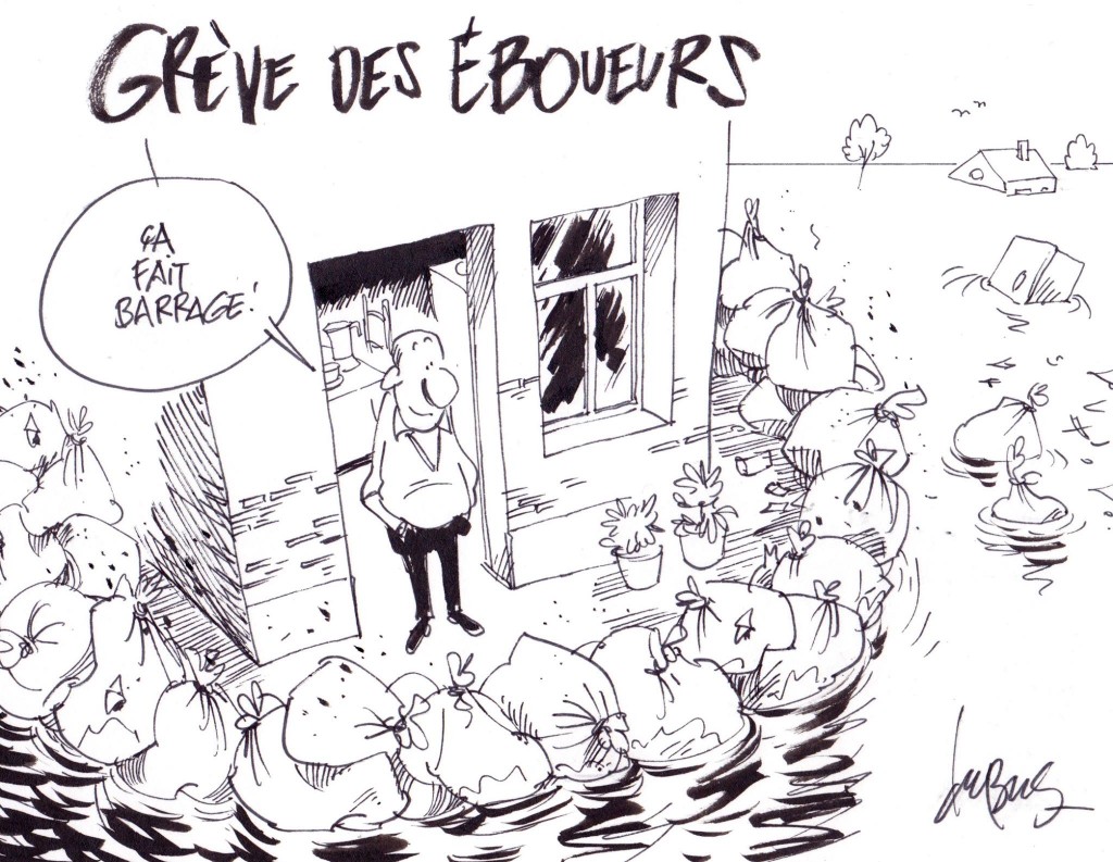La bouée des éboueurs