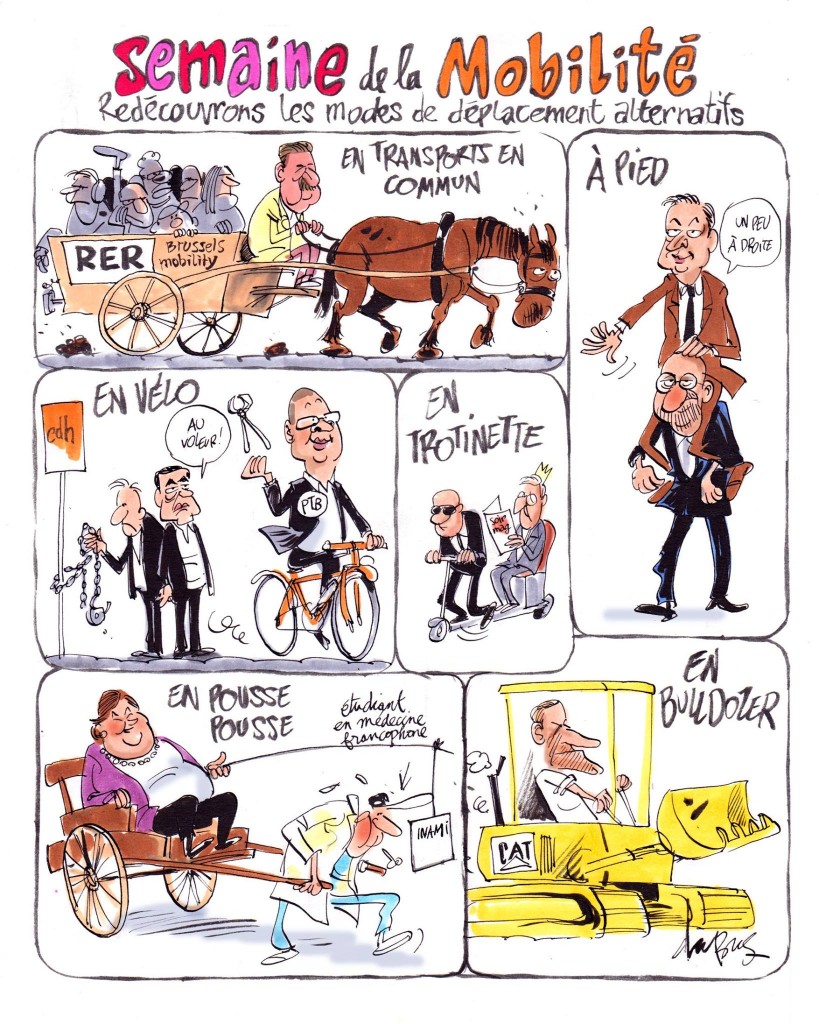 La semaine de la mobilité se termine. Les 51 semaines d'immobilisme peuvent enfin commencer.