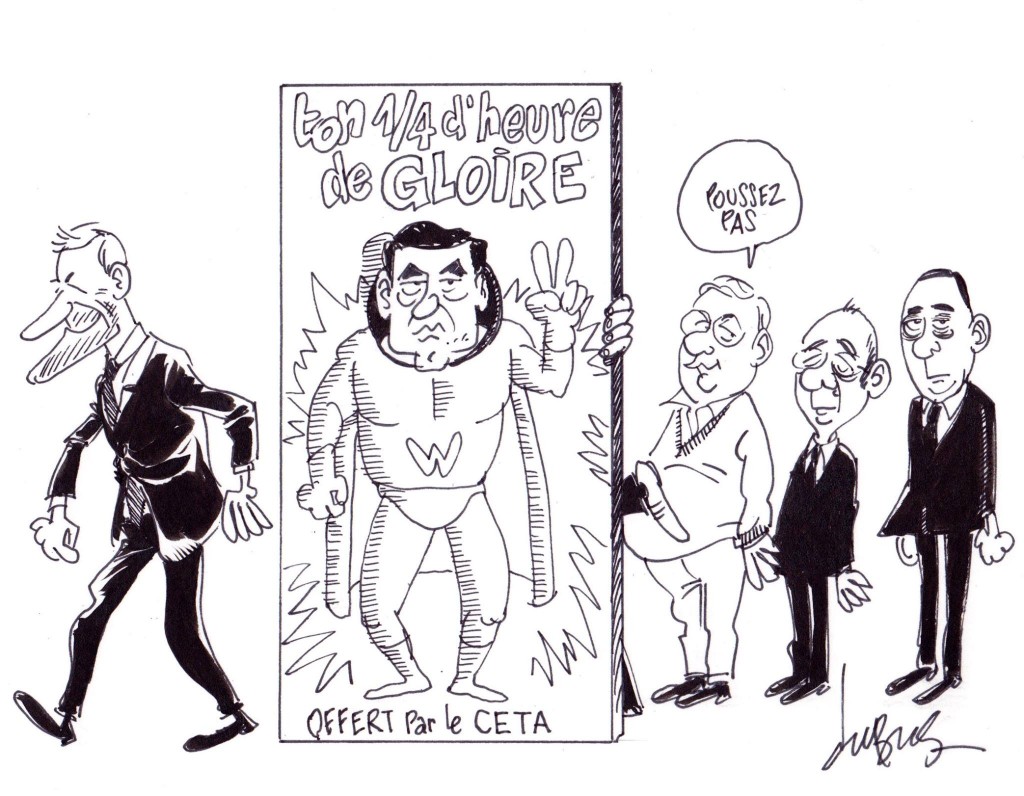 Faites la file, SVP !