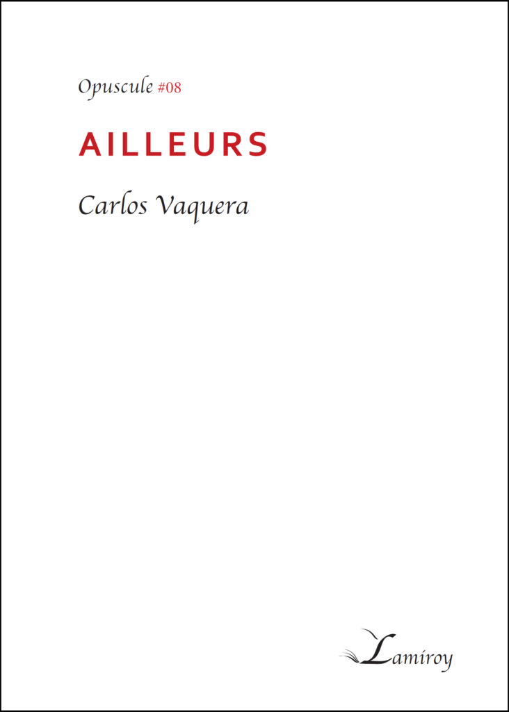 #08 ailleurs carlos vaquera bord noir