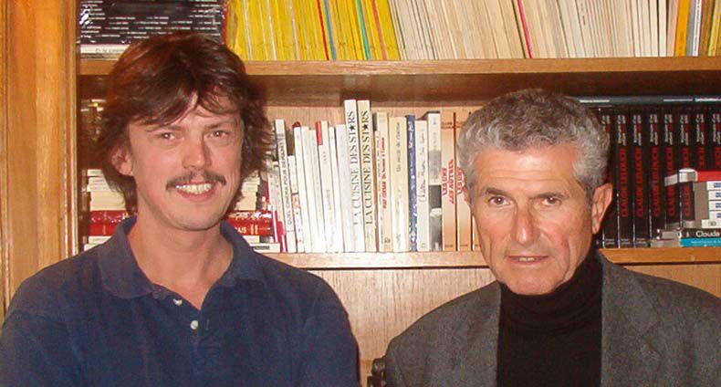 Bernard Swysen et Claude Lelouch